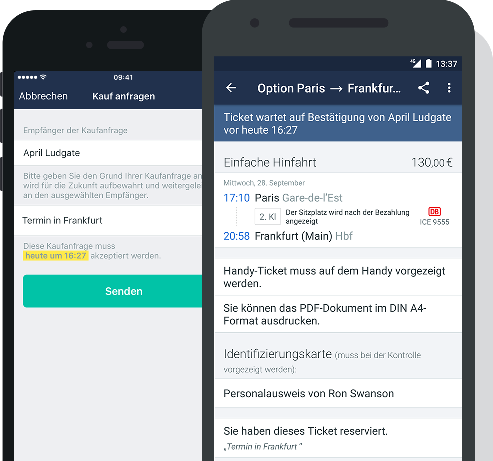 Trainline mobile apps